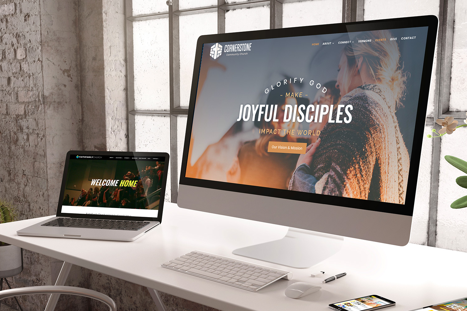 Designing Your Church's or Ministry's Homepage with Go And Tell Media